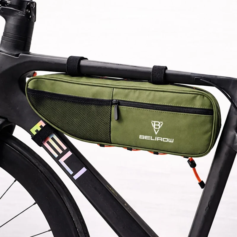 Sacoche de cadre pour vélo gravel, étanche, tube horizontal | 3L