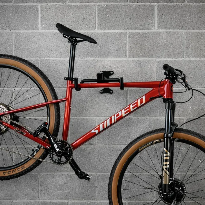 Support mural pour vélo horizontal | jusqu'à 25 Kg