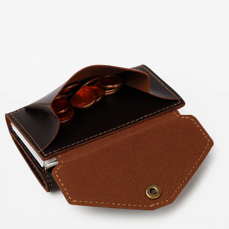 Porte-Cartes RFID Homme en Cuir