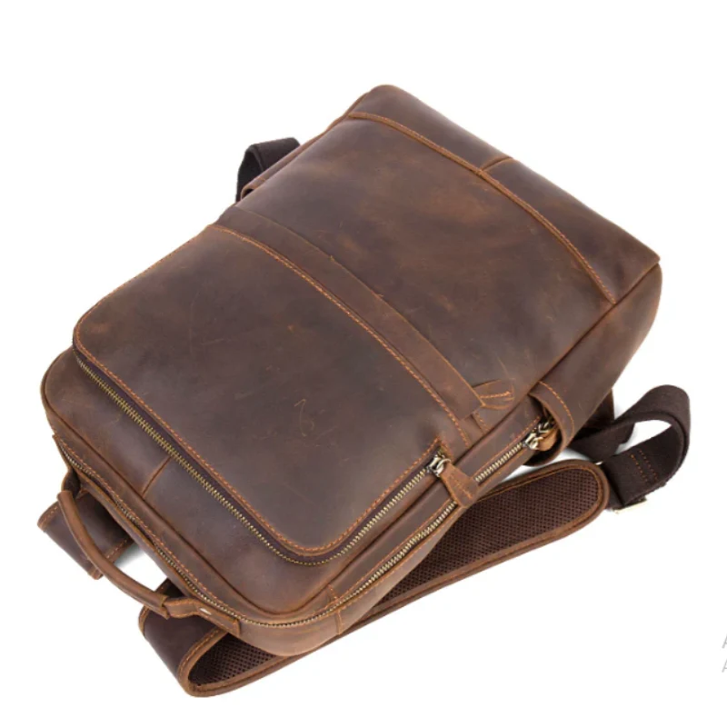 Sac à Dos en Cuir Homme Vintage