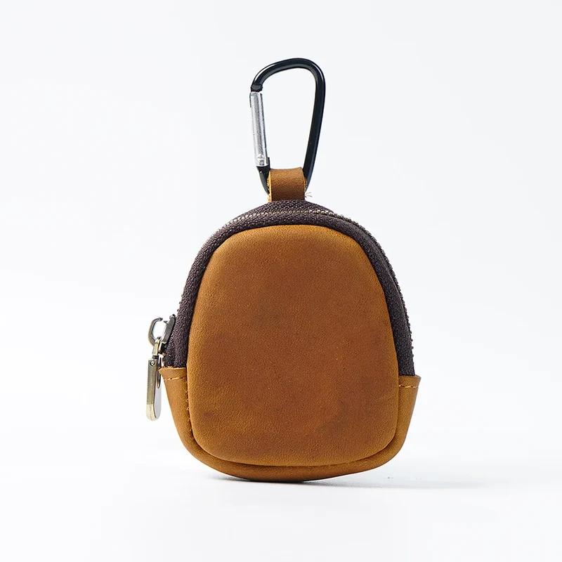 Porte-Monnaie Porte-Clés Multifonctions en Cuir