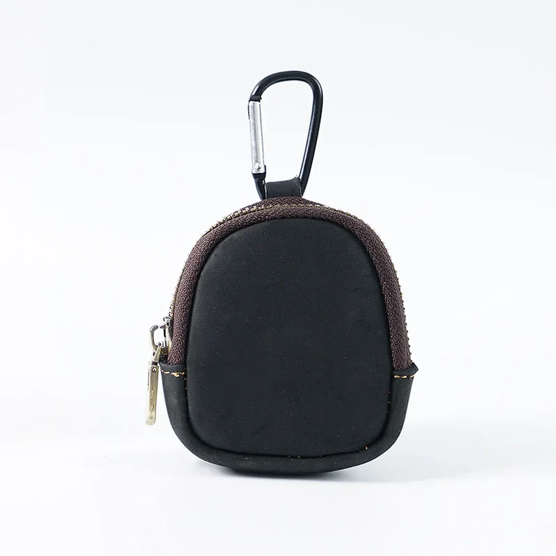 Porte-Monnaie Porte-Clés Multifonctions en Cuir