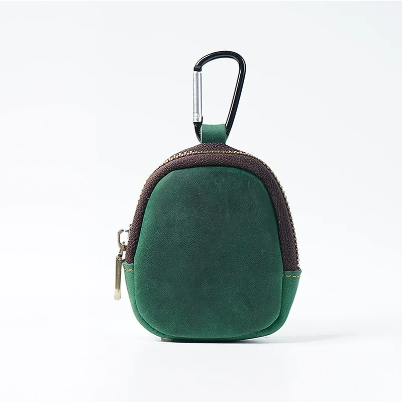 Porte-Monnaie Porte-Clés Multifonctions en Cuir