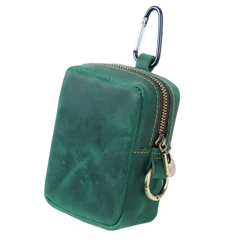 Porte-Monnaie Ceinture Homme en Cuir Véritable