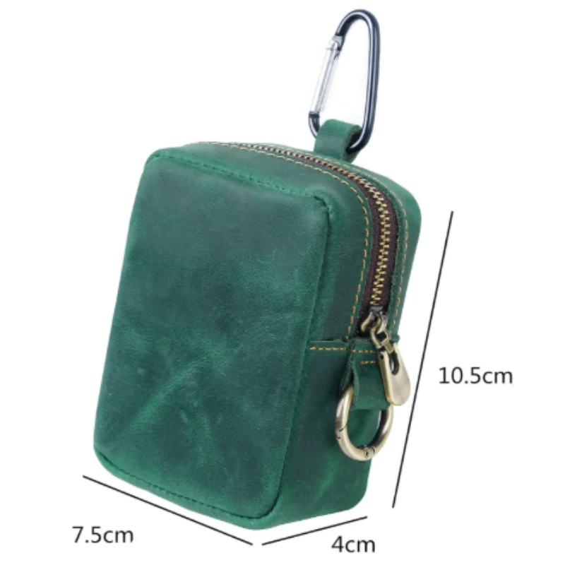 Porte-Monnaie Ceinture Homme en Cuir Véritable
