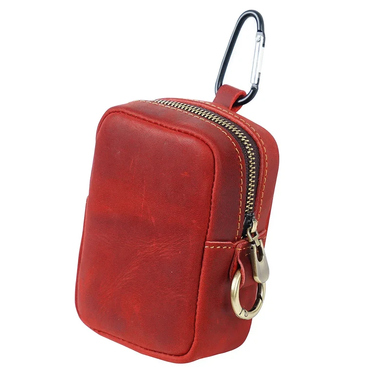 Porte-Monnaie Ceinture Homme en Cuir Véritable