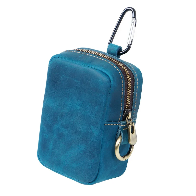 Porte-Monnaie Ceinture Homme en Cuir Véritable