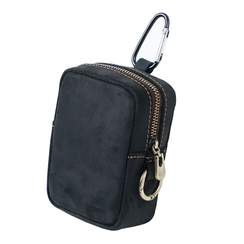 Porte-Monnaie Ceinture Homme en Cuir Véritable