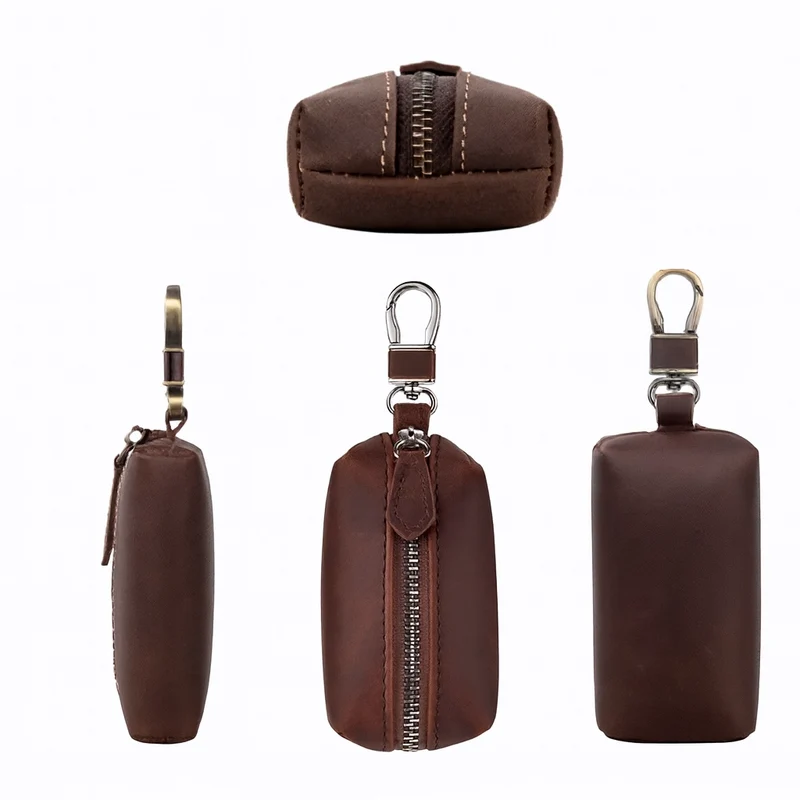 Porte-Clé de Voiture en Cuir