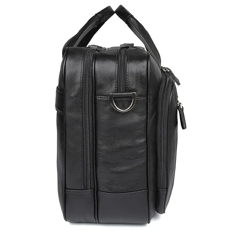 Sacoche Cuir Homme Grand Format 17 Pouces