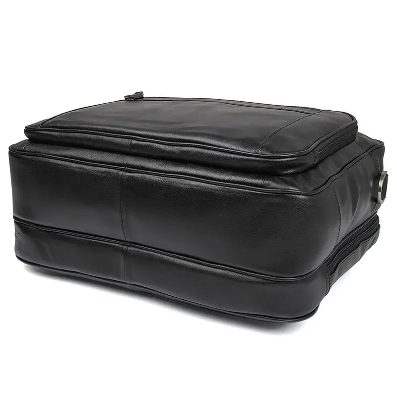 Sacoche Cuir Homme Grand Format 17 Pouces