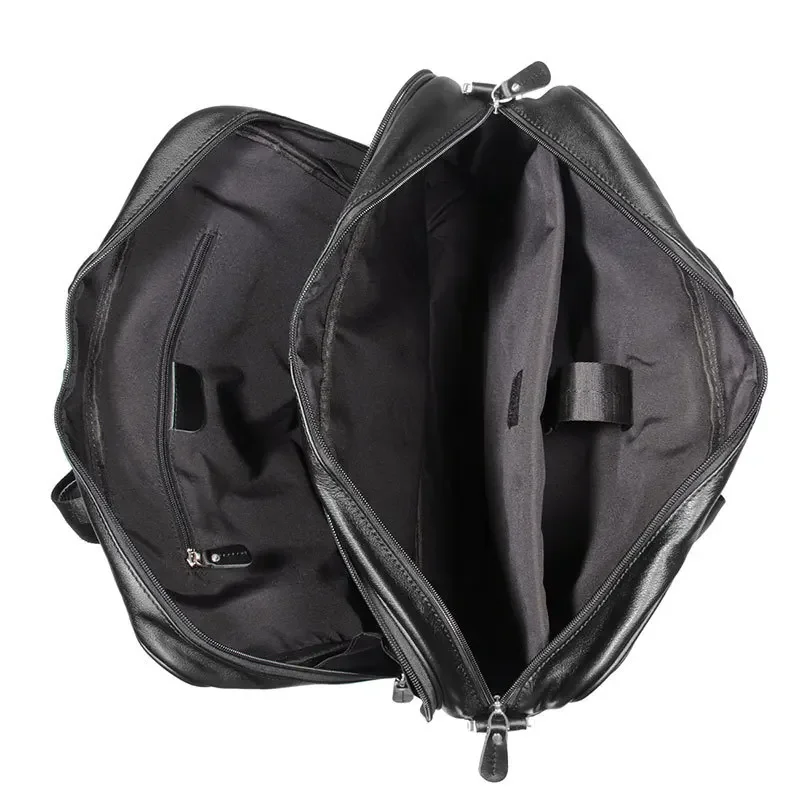 Sacoche Cuir Homme Grand Format 17 Pouces