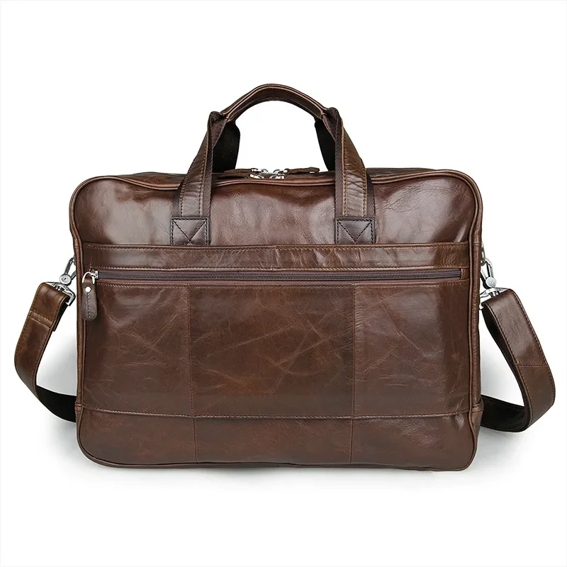 Sacoche Cuir Homme Grand Format 17 Pouces