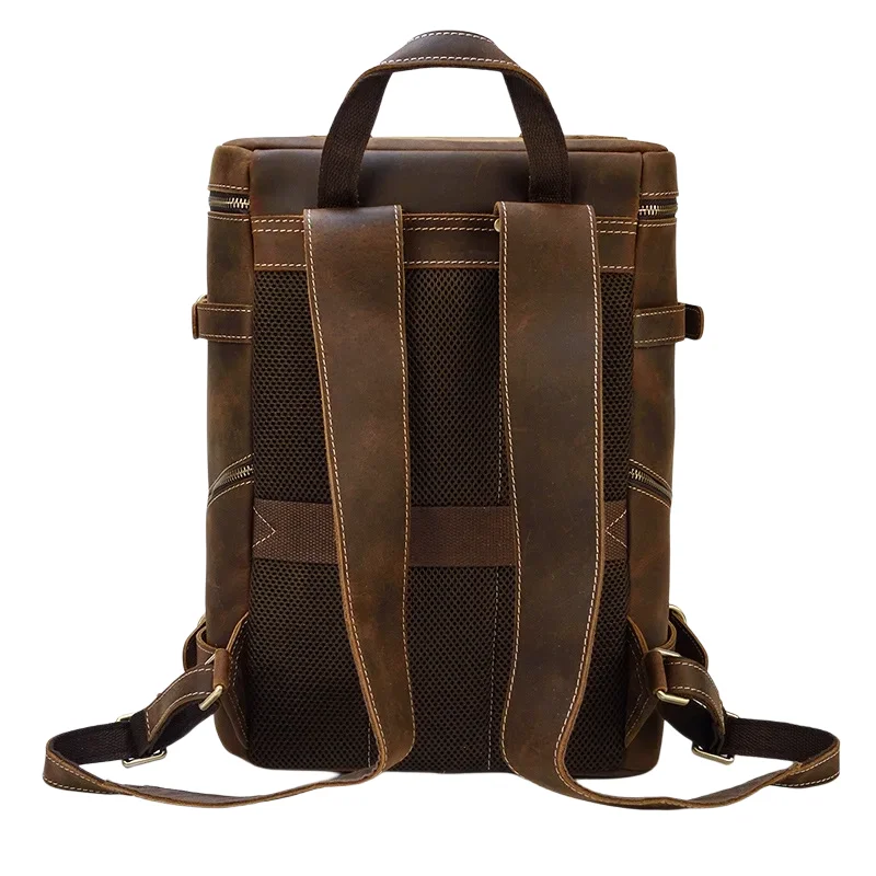 Sac à Dos Cuir Vintage Marron