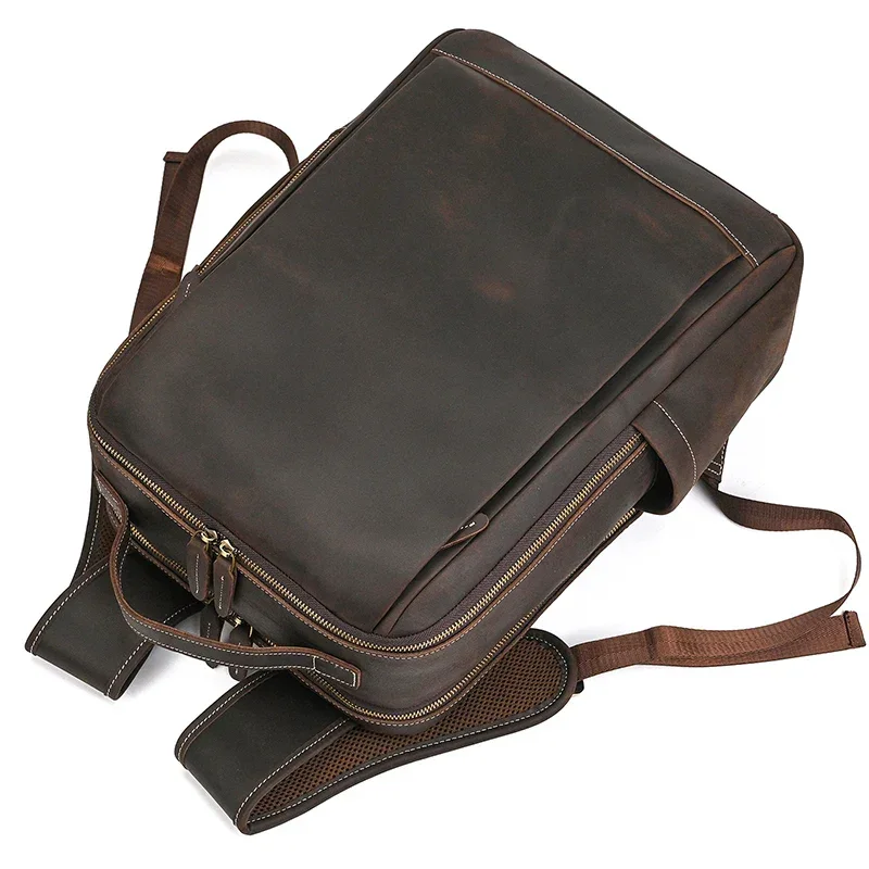 Sac à Dos en Cuir Ergonomique