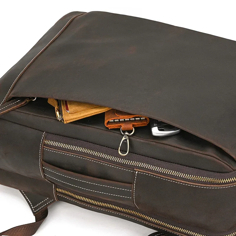 Sac à Dos en Cuir Ergonomique
