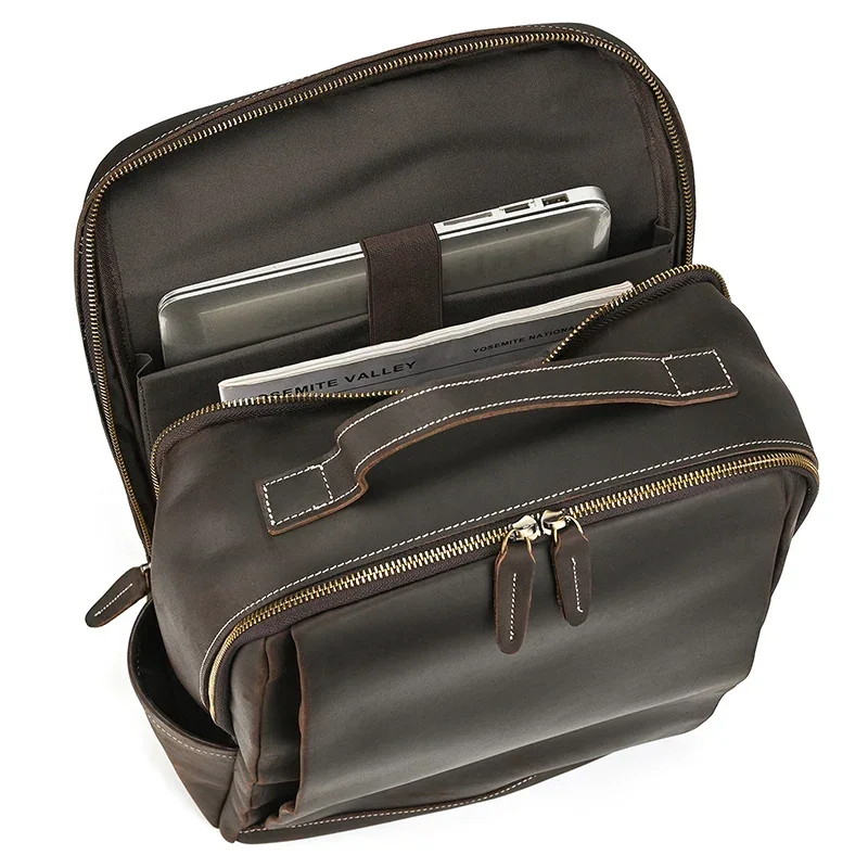 Sac à Dos en Cuir Ergonomique