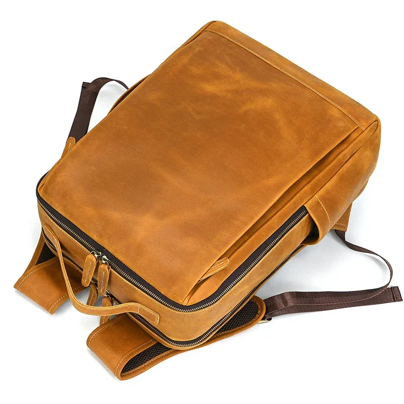 Sac à Dos en Cuir Ergonomique