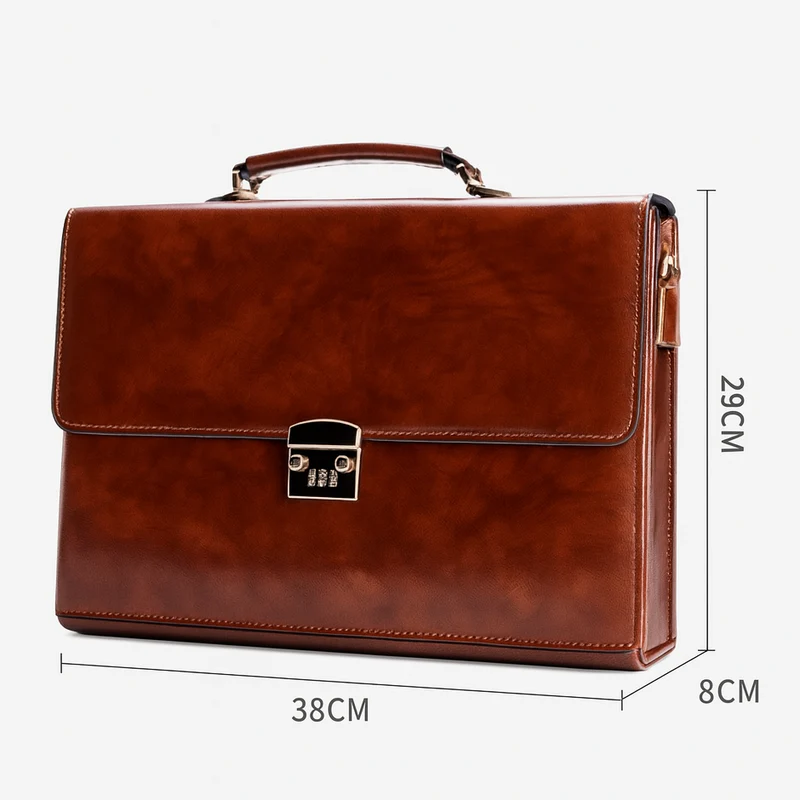 Porte-Document Luxe à Serrure