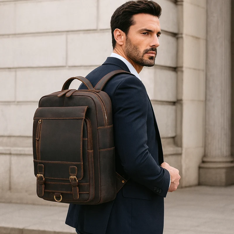 Sac à Dos Homme en Cuir