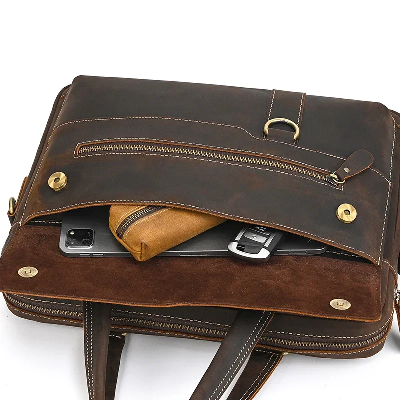 Sacoche Cuir Homme Moderne