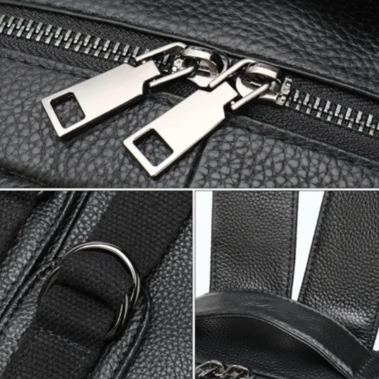 Sac à Dos Homme Cuir Noir