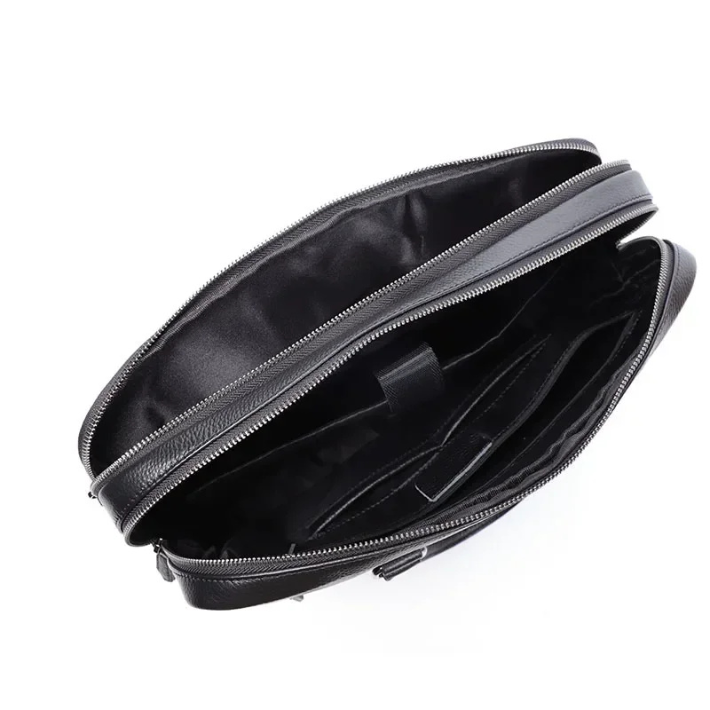 Sacoche Bandoulière Homme Cuir Noir
