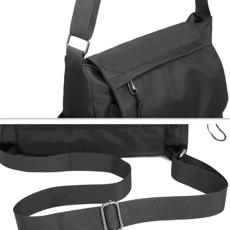 Sacoche Bandoulière Homme Noire Tactique