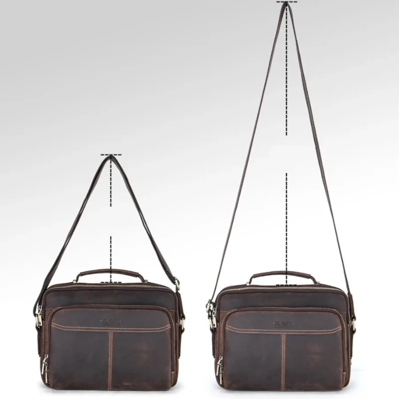 Sacoche Marron Homme