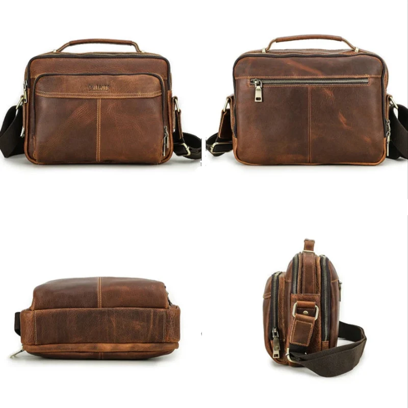 Sacoche Marron Homme