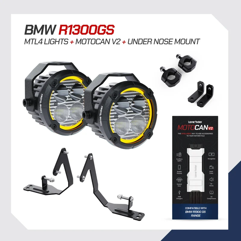 MTL4 Motorcycle Lights – The World’s Smartest Motorcycle Auxiliary Lighting System