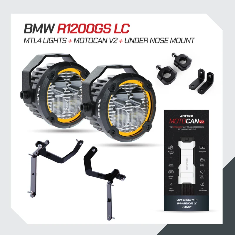 MTL4 Motorcycle Lights – The World’s Smartest Motorcycle Auxiliary Lighting System