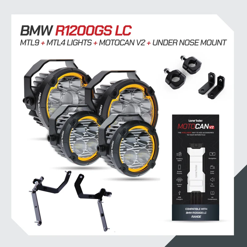 MTL4 Motorcycle Lights – The World’s Smartest Motorcycle Auxiliary Lighting System