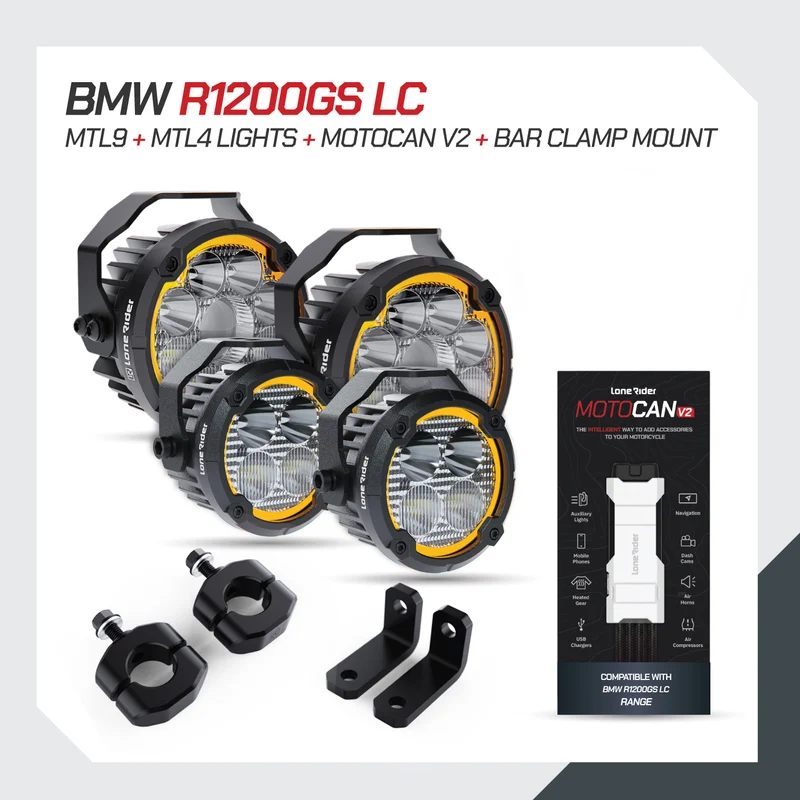 MTL4 Motorcycle Lights – The World’s Smartest Motorcycle Auxiliary Lighting System