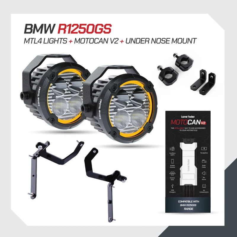 MTL4 Motorcycle Lights – The World’s Smartest Motorcycle Auxiliary Lighting System