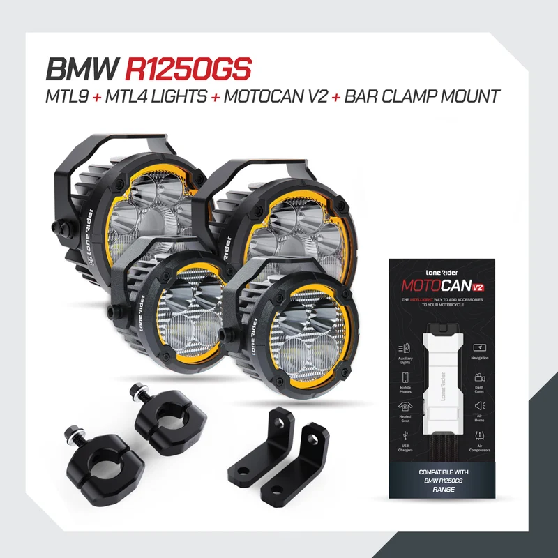 MTL4 Motorcycle Lights – The World’s Smartest Motorcycle Auxiliary Lighting System
