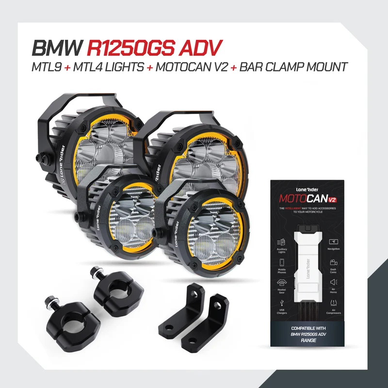 MTL4 Motorcycle Lights – The World’s Smartest Motorcycle Auxiliary Lighting System