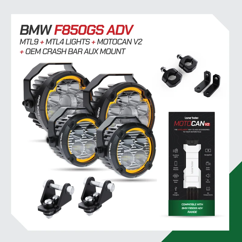 MTL4 Motorcycle Lights – The World’s Smartest Motorcycle Auxiliary Lighting System