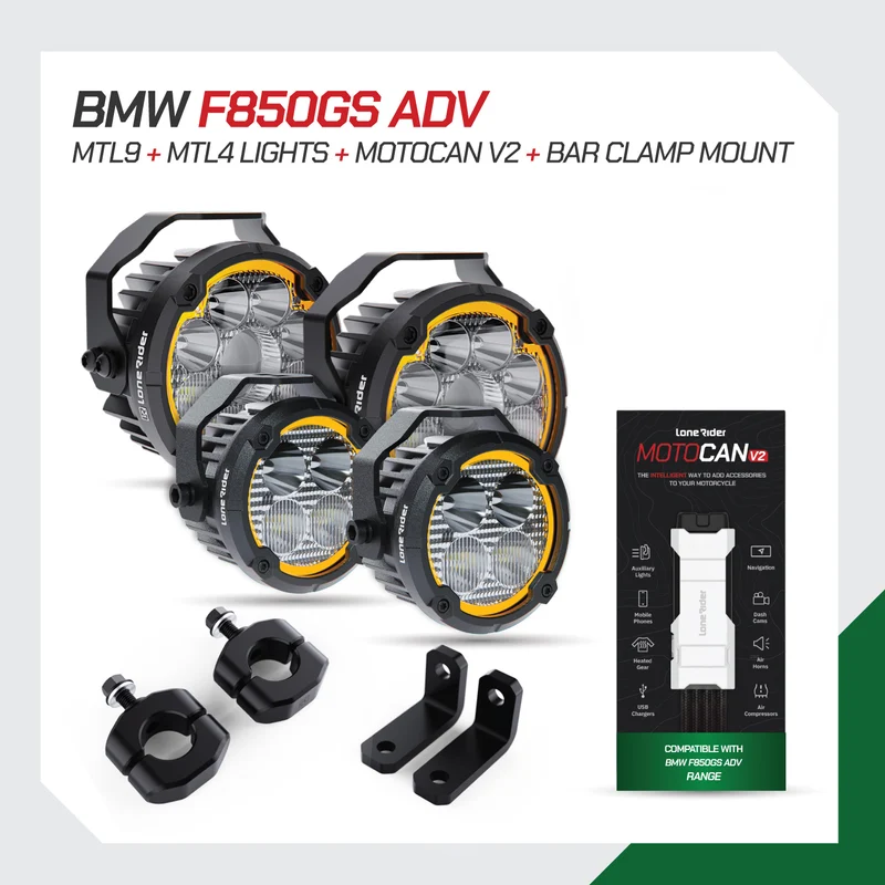MTL4 Motorcycle Lights – The World’s Smartest Motorcycle Auxiliary Lighting System