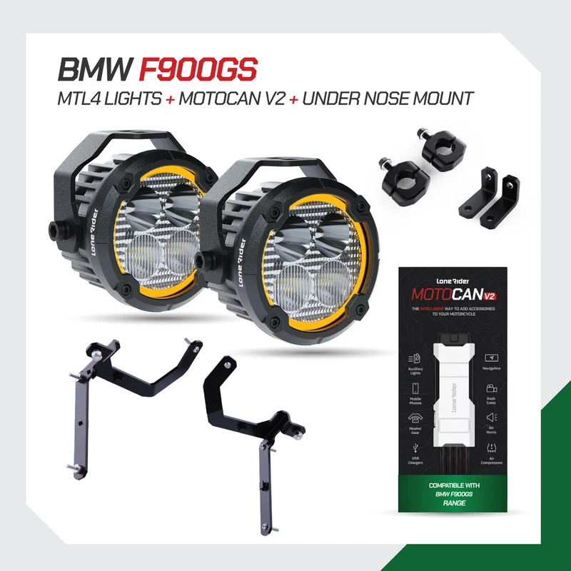 MTL4 Motorcycle Lights – The World’s Smartest Motorcycle Auxiliary Lighting System