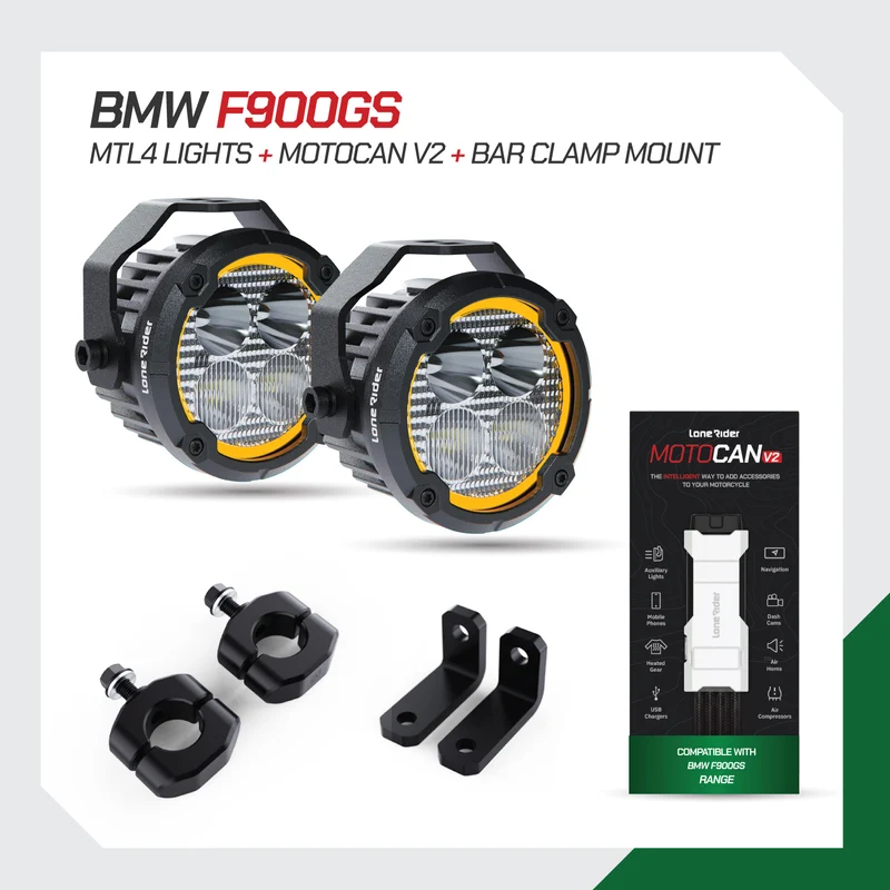 MTL4 Motorcycle Lights – The World’s Smartest Motorcycle Auxiliary Lighting System