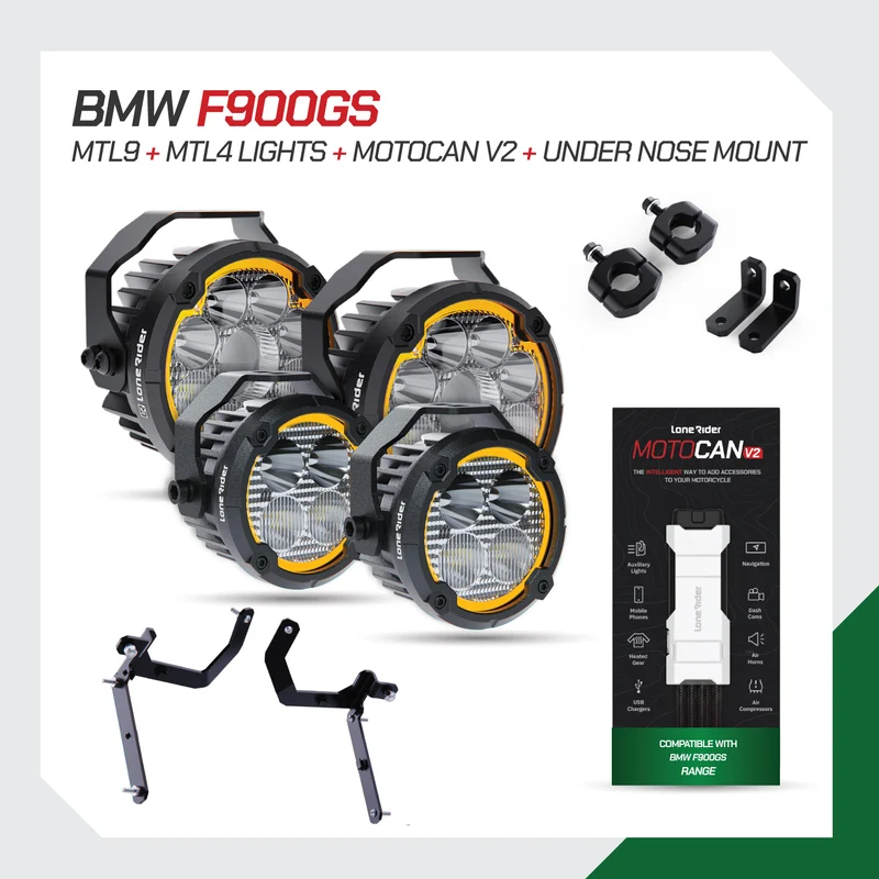 MTL4 Motorcycle Lights – The World’s Smartest Motorcycle Auxiliary Lighting System
