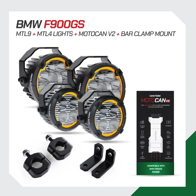MTL4 Motorcycle Lights – The World’s Smartest Motorcycle Auxiliary Lighting System