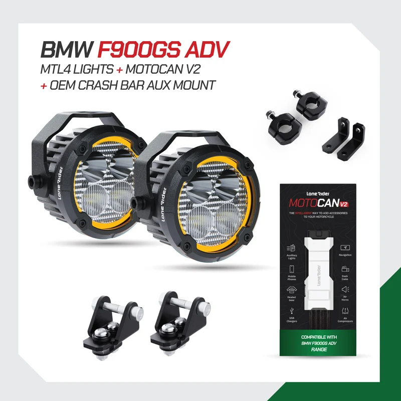 MTL4 Motorcycle Lights – The World’s Smartest Motorcycle Auxiliary Lighting System