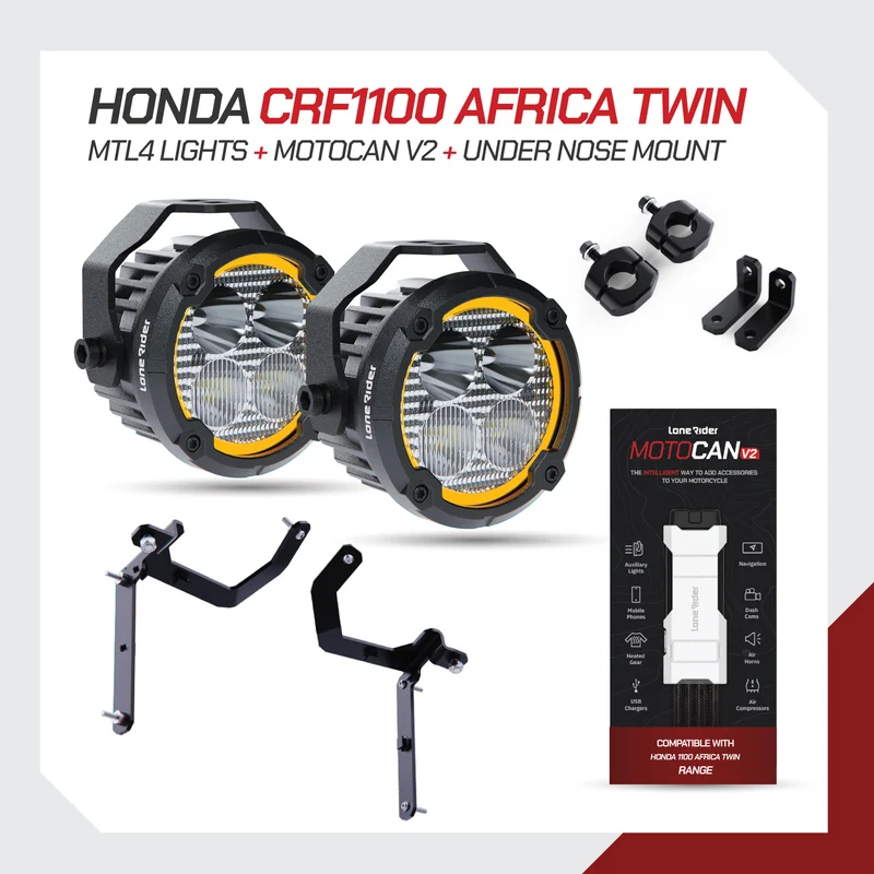 MTL4 Motorcycle Lights – The World’s Smartest Motorcycle Auxiliary Lighting System