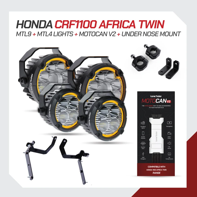 MTL4 Motorcycle Lights – The World’s Smartest Motorcycle Auxiliary Lighting System