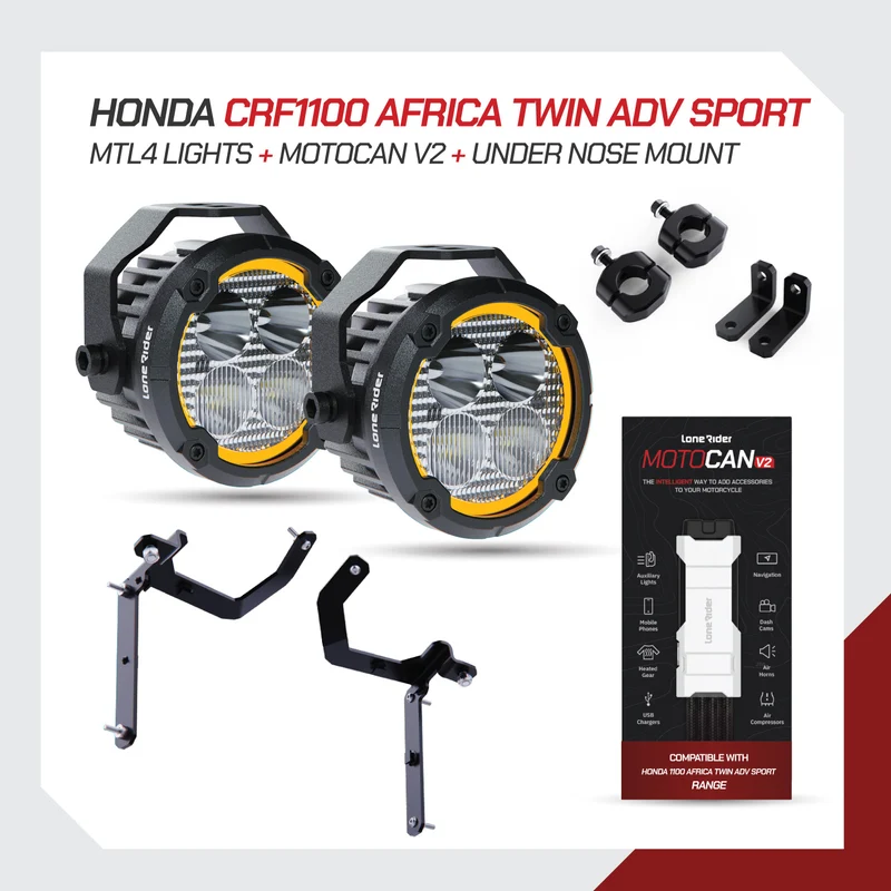 MTL4 Motorcycle Lights – The World’s Smartest Motorcycle Auxiliary Lighting System