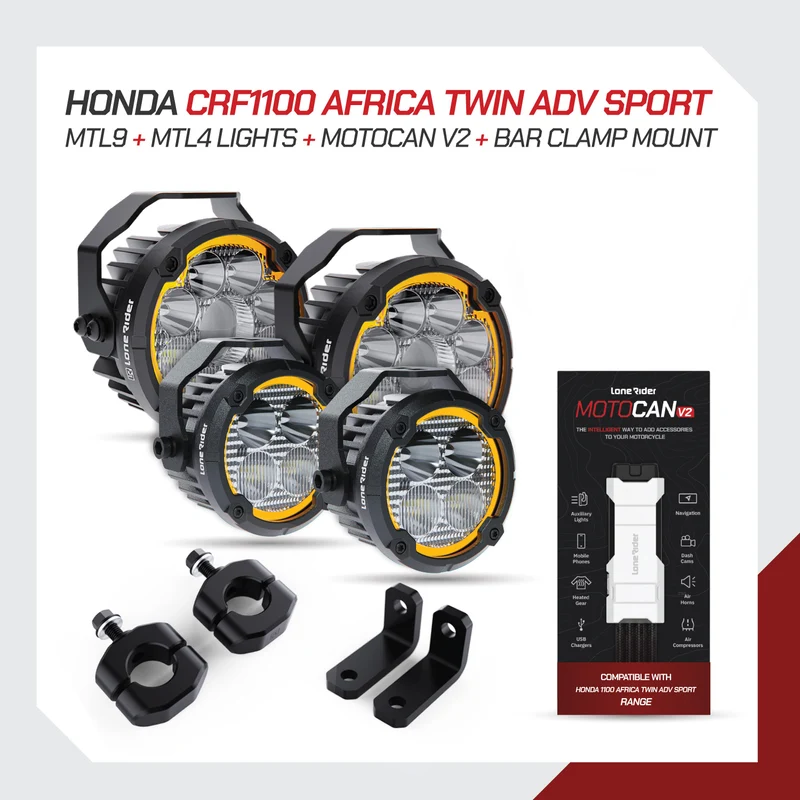 MTL4 Motorcycle Lights – The World’s Smartest Motorcycle Auxiliary Lighting System