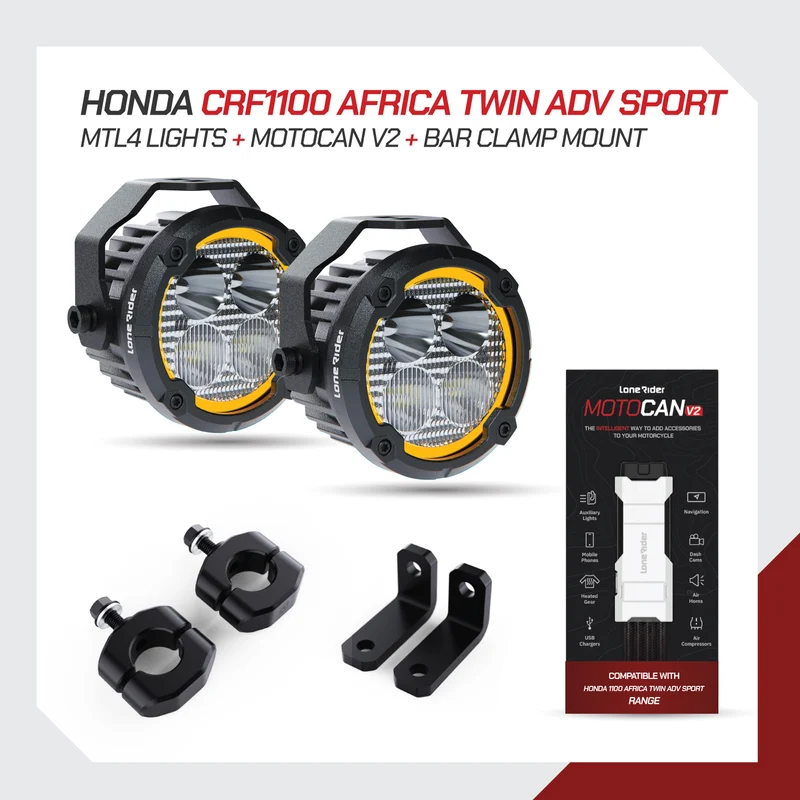 MTL4 Motorcycle Lights – The World’s Smartest Motorcycle Auxiliary Lighting System