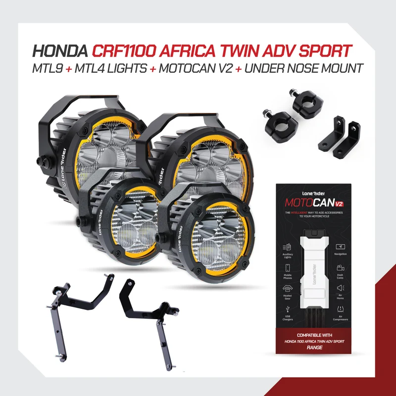 MTL4 Motorcycle Lights – The World’s Smartest Motorcycle Auxiliary Lighting System